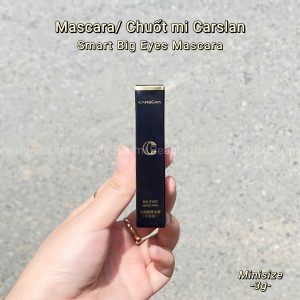 [Minisize] Mascara/ Chuốt mi dài cong chống nước, lâu trôi Carslan 3g 