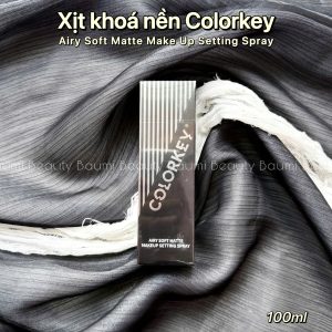 Xịt khoá nền, khoá lớp trang điểm lâu trôi, bền màu Colorkey Airy Soft Matte Makeup Setting Spray 30ml / 100ml
