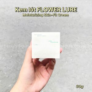 Kem lót makeup dưỡng ẩm, giữ nền lâu trôi, mỏng nhẹ FLOWER LURE Moisturizing Skin-Fit Cream 30g