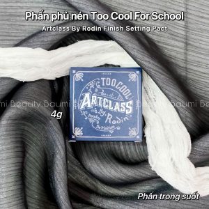 Phấn phủ nén kiềm dầu, mịn mờ lì Too Cool For School Artclass By Rodin Finish Setting Pact 4g - Hàn Quốc