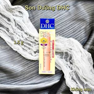 Son dưỡng môi dạng thỏi cao cấp, không màu DHC Lip Cream 1.5g - Nhật Bản