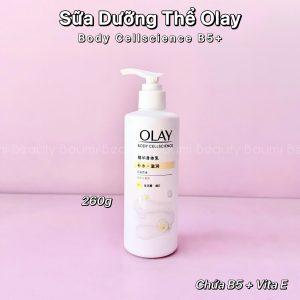 Sữa dưỡng thể hương hoa huệ dưỡng ẩm, phục hồi da khô sần Olay Body Cellscience B5+ 260g