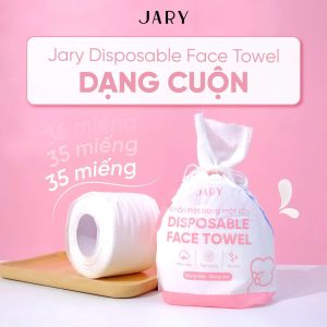 ( Dạng cuộn ) Khăn lau mặt đa năng dùng 1 lần JARY Disposable Face Towel Roll Form 35 miếng