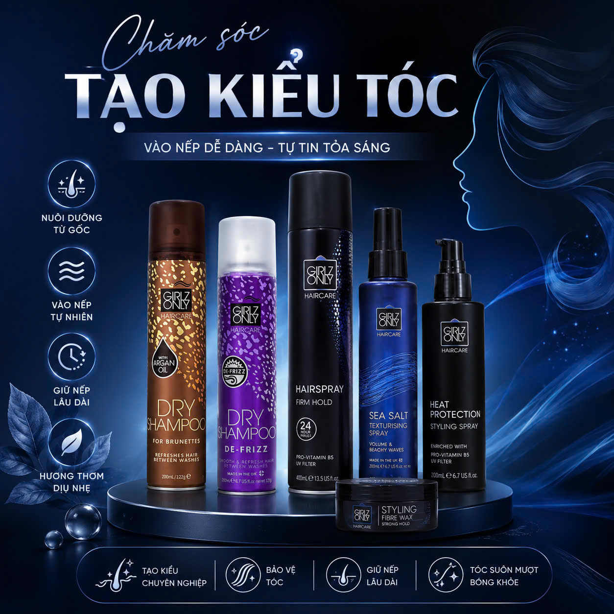 Chăm sóc tóc / Tạo kiểu tóc