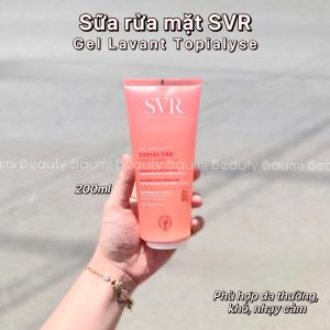 [ Mẫu mới ] Sữa rửa mặt dạng gel cấp ẩm nhẹ dịu SVR Protecting Anti Dryness Cleanser - Pháp