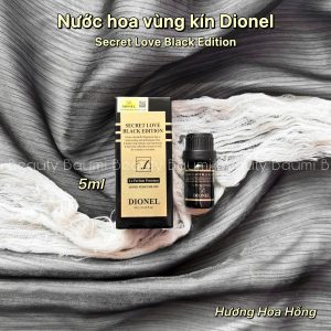 [ Black Edition ] Nước hoa vùng kín hương hoa hồng ngọt ngào Dionel Secret Love 5ml - Hàn Quốc