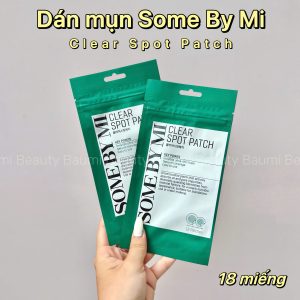 ( Mẫu mới ) Miếng Dán Mụn,Hút Cồi Mụn Some By Mi 30Days Miracle Clear Spot Patch 18 Miếng - Hàn Quốc 