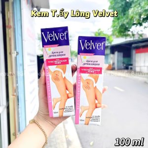 Kem tẩy lông sạch mịn nhẹ dịu cho mọi loại da Velvet 100ml - Nga