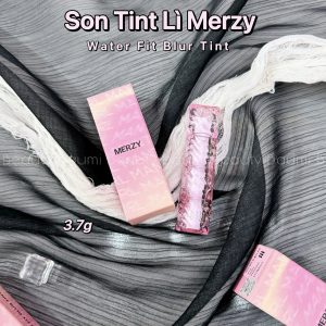 Son tint lì lên màu chuẩn Merzy Water Fit Blur Tint 3.7g - Hàn Quốc 