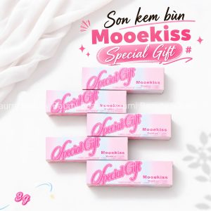[ Special Gift - Bản giới hạn ] Son kem bùn mịn lì Mooekiss Velvet Lip Mud 3g 
