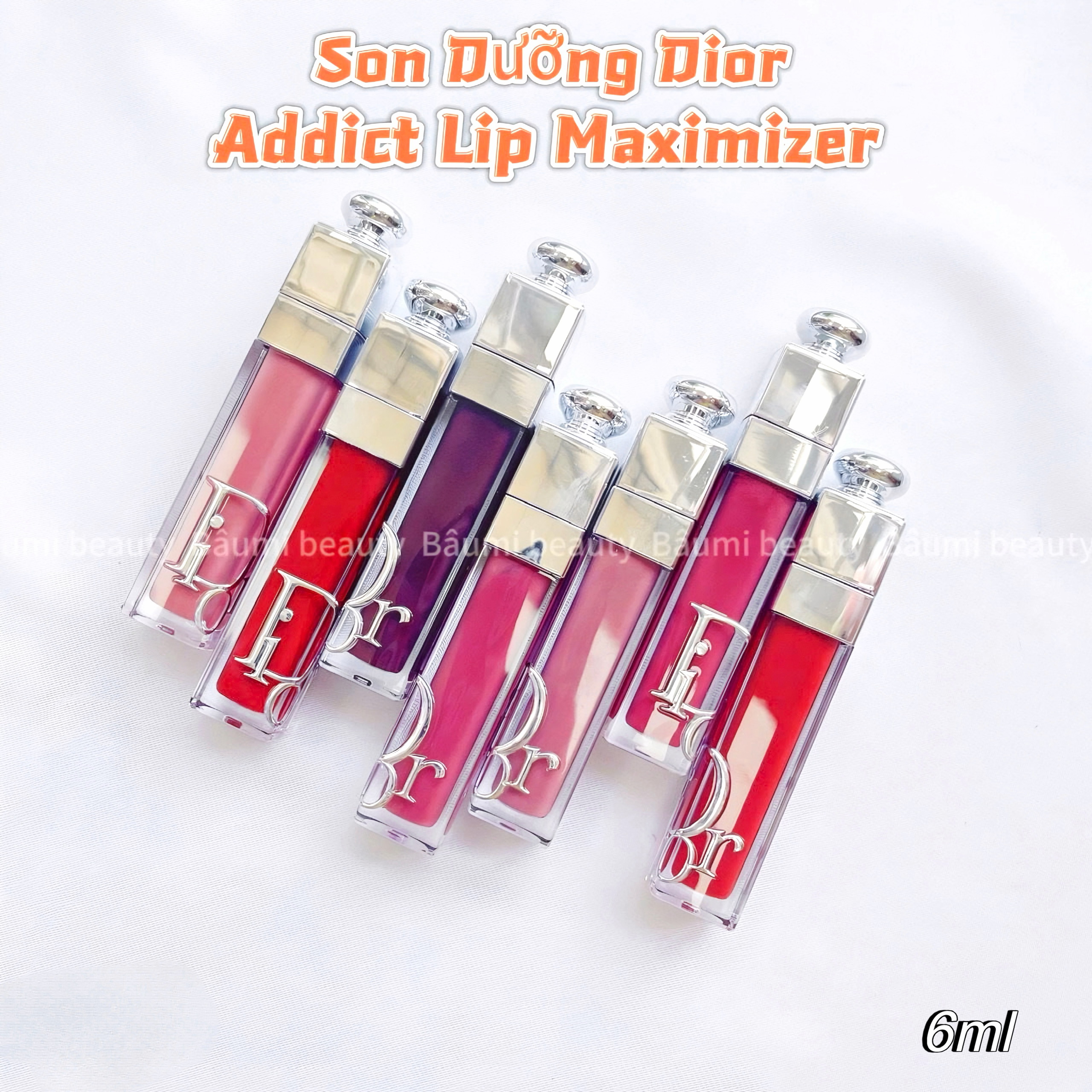 [Unbox] Son dưỡng môi có màu dạng kem Dior Addict Lip Maximizer 6ml - Mỹ