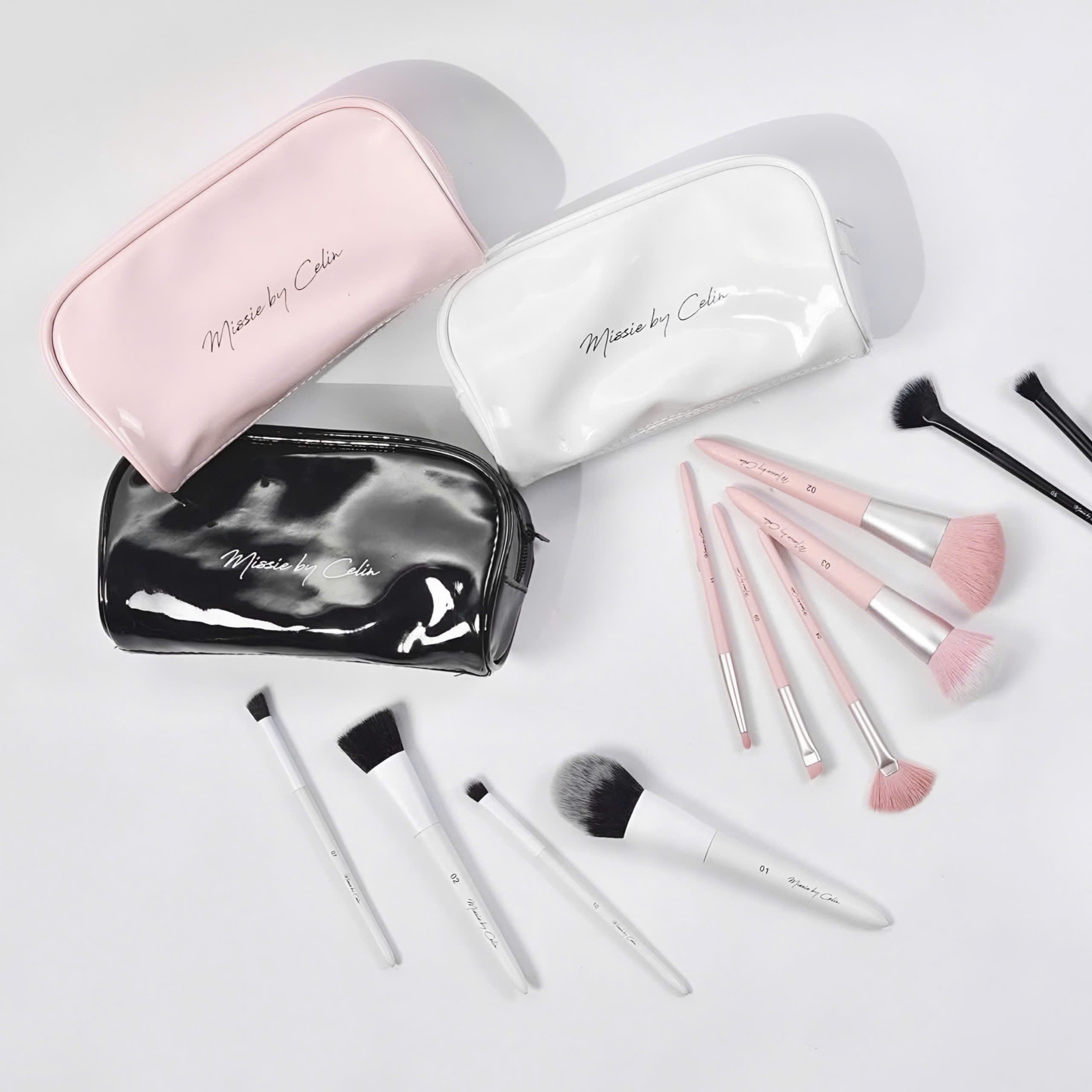 Bộ cọ cao cấp 12 cây chất lông thú xịn makeup trang điểm cá nhân Missie by Celin