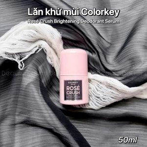Lăn nách ngăn mùi, dưỡng sáng Colorkey Rose Crush Brightening Deodorant Serum 50ml