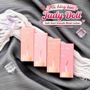 Má hồng kem mỏng mịn, bóng nhẹ Judy Doll Soft And Smooth Blush Lotion 5g