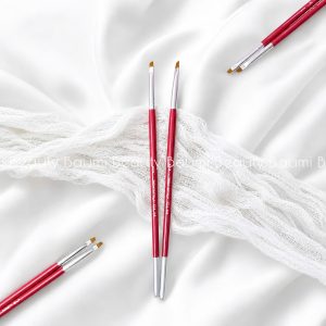 ( Lẻ 1 cây ) Cọ eyeliner, vét đuôi mắt, kẻ mắt đầu nhỏ siêu sắc nét Jenny cán đỏ CKMJ25